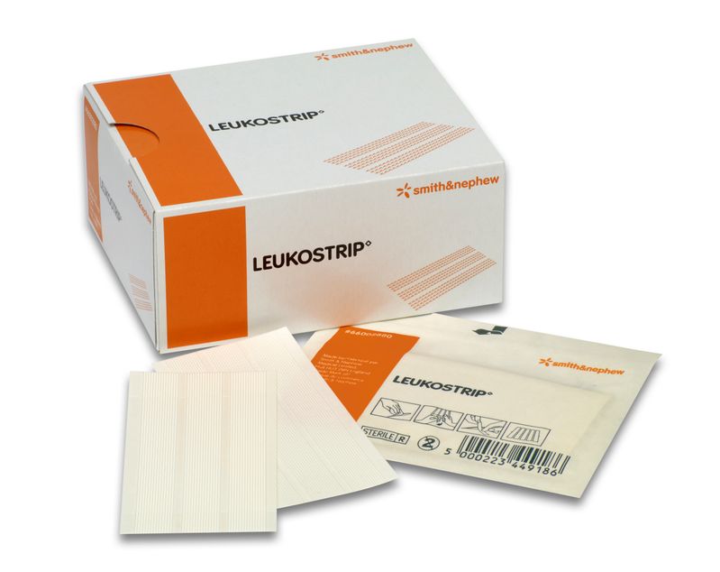 Leukostrip Wound Closure Strips – 38mm x 4mm (50)