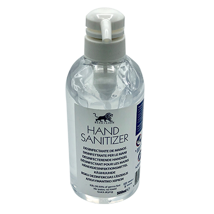 Blue Lion Hand Sanitiser with Pump – 500ml