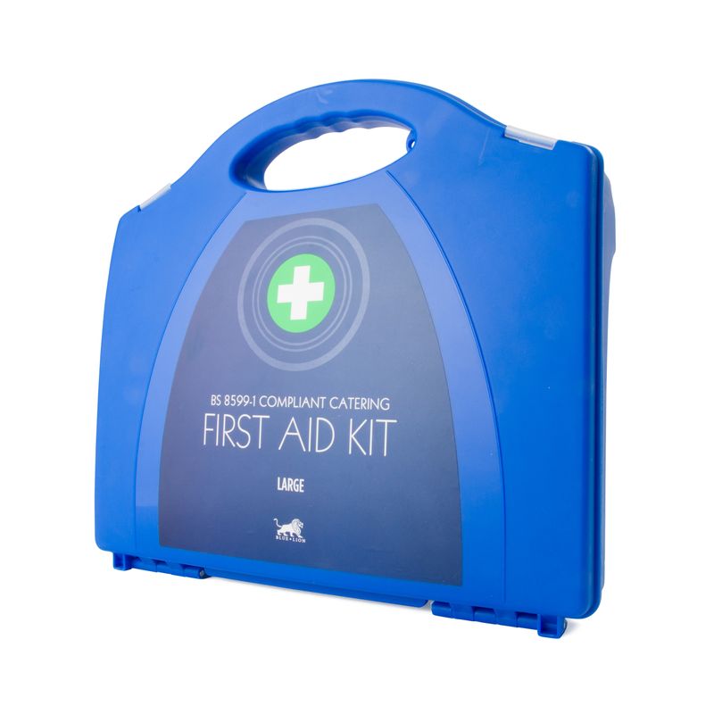 BS 8599-1 Blue Lion Catering First Aid Kit in Contemporary Case – Large